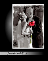 Jammie and Erric -Front cover -NEW- FLUSH MOUNT ALBUM - NOW AVAILABLE WITH EVERY WEDDING PACKAGES.