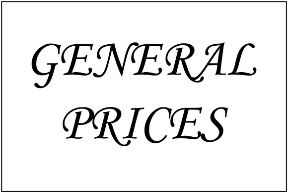 GENERAL PRICES